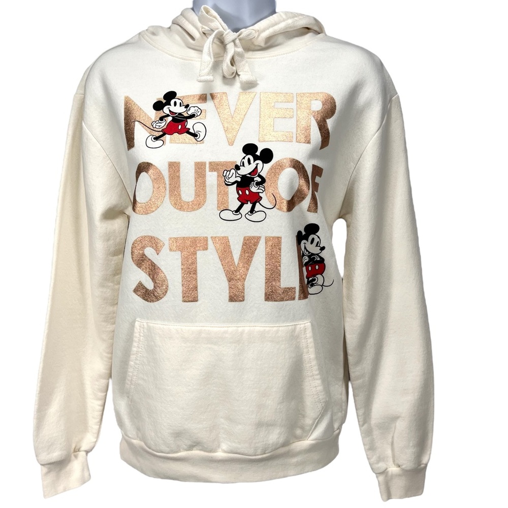 Disney Mickey Mouse Pullover Hoodie Kangaroo Pouch Junior Small (3-5)